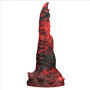 Dildo monster vibrante in silicone fallo doppio anale vaginale