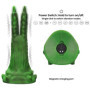 Dildo monster ricaricabile fallo doppio in silicone vaginale anale sextoys big
