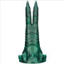 Dildo monster doppio in silicone fallo vaginale anale ricaricabile per lei