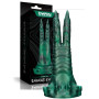 Dildo monster doppio in silicone fallo vaginale anale ricaricabile per lei