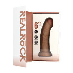 Fallo realistico con ventosa dildo vibrante stimolatore vaginale anale ricaricabile