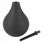 Kit plug anale set con peretta doccia anale butt pietra dildo in silicone nero