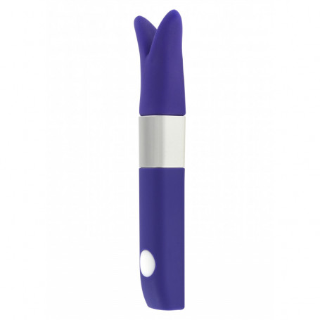 Stimolatore vaginale per clitoride ricaricabile mini vibratore in silicone viola