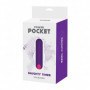 Vibratore vaginale mini stimolatore a rossetto vibrante in silicone ricaricabile