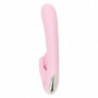 Vibratore vaginale per clitoride stimolatore doppio dildo fallo in silicone rosa