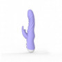 Vibratore vaginale doppio rabbit fallo didlo vibrante realistico in silicone