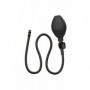 Plug gonfiabile stimolatore anale in silicone nero sextoys fallo anal butt black