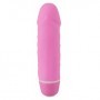 Vibratore in silicone mini fallo realistico vibrante vaginale anale pene finto