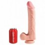 Fallo con ventosa pene finto vaginale dildo anale MAXI indossabile sextoys 30 cm