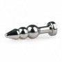 Fallo anale in metallo dilatatore con pietra tappo anal plug butt stimolatore