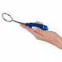 Masturbatore per pene uomo stimolatore glande vibrante in metallo e silicone sex