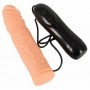 Pene finto vibrante realistico vibratore vaginale fallo dildo stimolatore anale