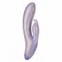 Vibratore rabbit dildo vibrante stimolatore vaginale e clitoride in silicone sex