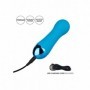 Vibratore vaginale anale in silicone mini stimolatore clitoride ricaricabile sex