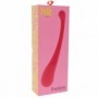Vibratore in silicone fallo vaginale per punto G ricaricabile dildo vibrante sex