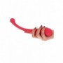 Vibratore in silicone fallo vaginale per punto G ricaricabile dildo vibrante sex