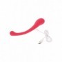 Vibratore in silicone fallo vaginale per punto G ricaricabile dildo vibrante sex