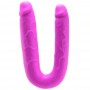 Fallo realistico doppio dildo vaginale anale pene finto impermeabile in silicone