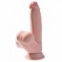 Dildo con ventosa vaginale Fallo realistico indossabile Pene finto anale sextoys