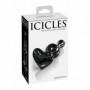 Anal plug in vetro cuore dilatatore glass tappo anale stimolatore fallo sex toys