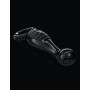 Fallo anale in vetro anal butt plug dildo dilatatore glass stimolatore sexy nero