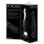 Fallo anale in vetro anal butt plug dildo dilatatore glass stimolatore sexy nero