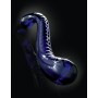 Fallo doppio in vetro dildo vaginale stimolatore anale clitoride sex toys glass