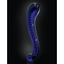 Fallo doppio in vetro dildo vaginale stimolatore anale clitoride sex toys glass