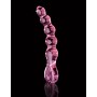 Fallo in vetro dildo a sfere glass stimolatore massaggiatore punto G e prostata