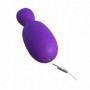 Vibratore vaginale ricaricabile fallo in silicone stimolatore anale e clitoride