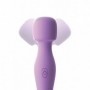 Massaggiatore wand in silicone ricaricabile vibratore vaginale stimolatore clitoride