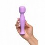 Massaggiatore wand in silicone ricaricabile vibratore vaginale stimolatore clitoride