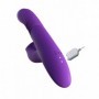 Vibratore vaginale rabbit in silicone riscaldante ricaricabile stimola clitoride