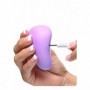 Stimolatore vaginale per slip vibratore clitoride in silicone ricaricabile donna