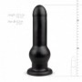 Fallo XXL con ventosa dildo big black pene finto maxi vaginale anale nero enorme