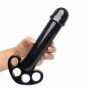 Fallo vaginale nero pene finto anale per giochi sadomaso stimolatore dildo black