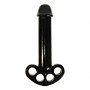 Fallo vaginale nero pene finto anale per giochi sadomaso stimolatore dildo black