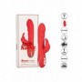 Vibratore vaginale doppio in silicone rabbit ricaricabile stimolatore clitoride