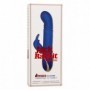 Vibratore rabbit realistico doppio stimolatore clitoride vaginale ricaricabile