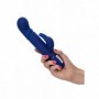 Vibratore rabbit realistico doppio stimolatore clitoride vaginale ricaricabile