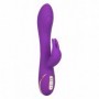 Vibratore vaginale rabbit doppio realistico con stimolatore clitoride e punto g