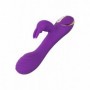 Vibratore vaginale rabbit doppio realistico con stimolatore clitoride e punto g