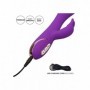 Vibratore vaginale rabbit doppio realistico con stimolatore clitoride e punto g