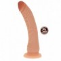 Fallo realistico vaginale dildo anale morbido in silicone sex toy con ventosa