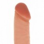 Fallo realistico vaginale con testicoli dildo pene finto in silicone con ventosa