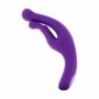 vibratore doppio vaginale anale dildo in dildo fallo realistico ricaricabile