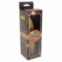 Dildo fallo vibrante realistico vibratore vaginale anale in silicone oro morbido
