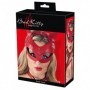 Maschera donna sexy sadomaso catwoman mascherina rossa bondage gatta fetish red