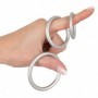 Anello fallico set ritardante in silicone kit 3 pz cock ring stimolante per pene