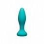 Vibratore anale in silicone ricaricabile Anal plug fallo dilatatore wireless sex